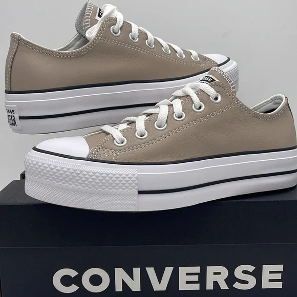 Converse WMNS Tan A14906C
CTAS LIFT OX
WONDER STONE/WHITE/BLACK Platforms - Picture 9 of 16
